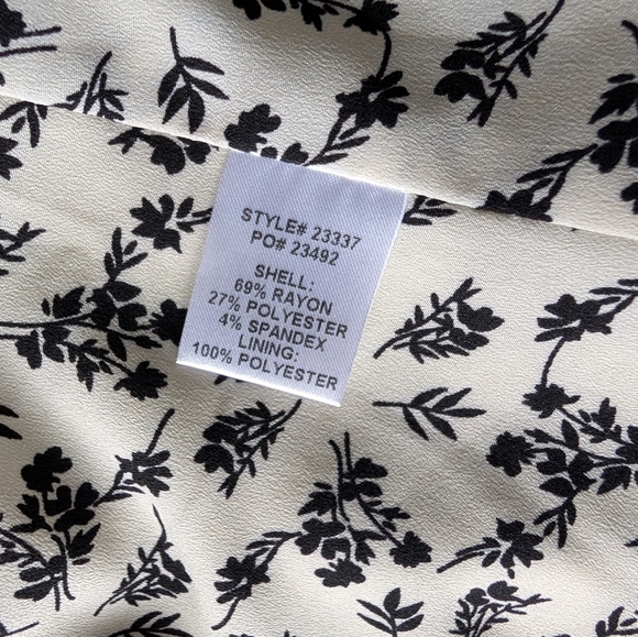 Sage Green Open Front Scuba Blazer Floral Lining Office Casual Feminine Sz S - Picture 14 of 15